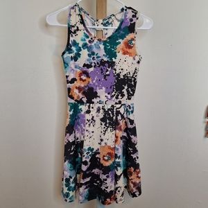 Alt.B Watercolor Flower Dress